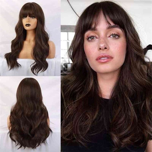 women's 2021 new wig chemical fiber high temperature matte silk head set long curly hair, Black
women's 2021 new wig chemical fiber high temperature matte silk head set long curly hair, Black