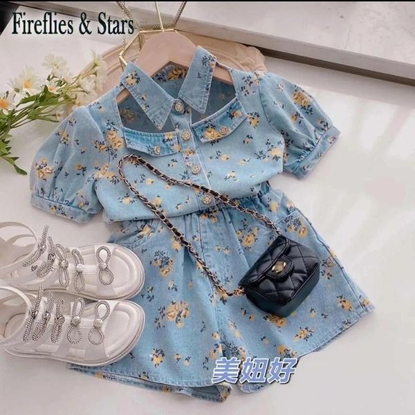 clothing sets summer girls 2 pcs set baby blouse + shorts kids denim suit children fashion clothes floral print hollow out to 11 yrs, White
clothing sets summer girls 2 pcs set baby blouse + shorts kids denim suit children fashion clothes floral print hollow out to 11 yrs, White