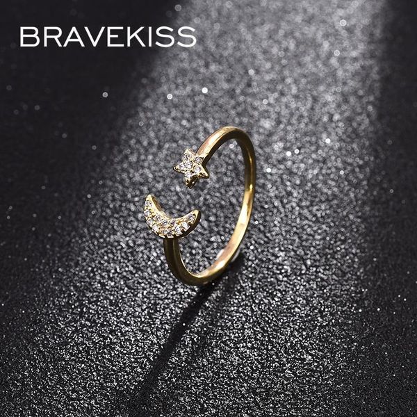 wedding rings bravekiss star moon engagement ring for women femme adjustable cubic zirconia rhinestone fashion jewelry bur0602, Slivery;golden
wedding rings bravekiss star moon engagement ring for women femme adjustable cubic zirconia rhinestone fashion jewelry bur0602, Slivery;golden