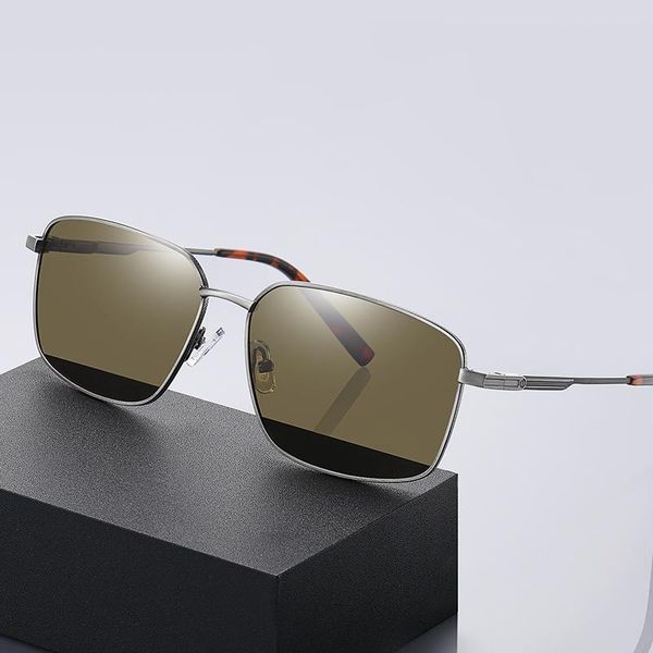 sunglasses men's metallic square polarized fashion shades glasses vintage design male gafas de sol, White;black
sunglasses men's metallic square polarized fashion shades glasses vintage design male gafas de sol, White;black