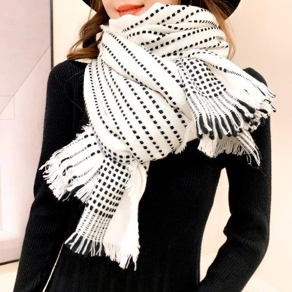 scarf autumn and winter new japanese and korean cashmere scarves women thicken warm iceland wool shawl, Blue;gray
scarf autumn and winter new japanese and korean cashmere scarves women thicken warm iceland wool shawl, Blue;gray