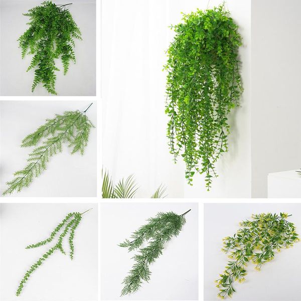 artificial hanging plants green plant leaves wall hanging ivy vine home garden wedding party decoration wreath fake vine
artificial hanging plants green plant leaves wall hanging ivy vine home garden wedding party decoration wreath fake vine
