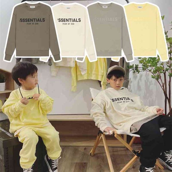 2021 autumn winter new long sleeved sweater small and medium children's ess solid color parent-child fleece pullover, Black
2021 autumn winter new long sleeved sweater small and medium children's ess solid color parent-child fleece pullover, Black