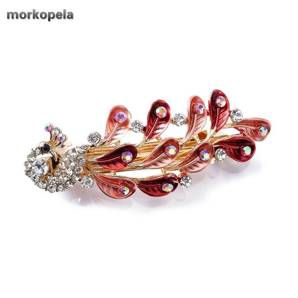 hair clips & barrettes morkopela vintage enamel peacock pins accessories rhinestone metal clip women jewelry, Golden;silver
hair clips & barrettes morkopela vintage enamel peacock pins accessories rhinestone metal clip women jewelry, Golden;silver