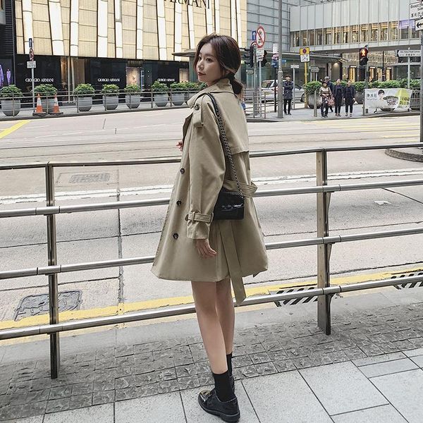 women's trench coats women 2021 spring autumn fashion double-breasted coat long belted slim ladies outerwear female casual clothes x120, Tan;black
women's trench coats women 2021 spring autumn fashion double-breasted coat long belted slim ladies outerwear female casual clothes x120, Tan;black