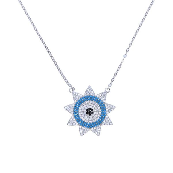 chains silver color black clear cubic zirconia cz paved sunflower choker turkish evil eye pendant women necklace jewelry
chains silver color black clear cubic zirconia cz paved sunflower choker turkish evil eye pendant women necklace jewelry