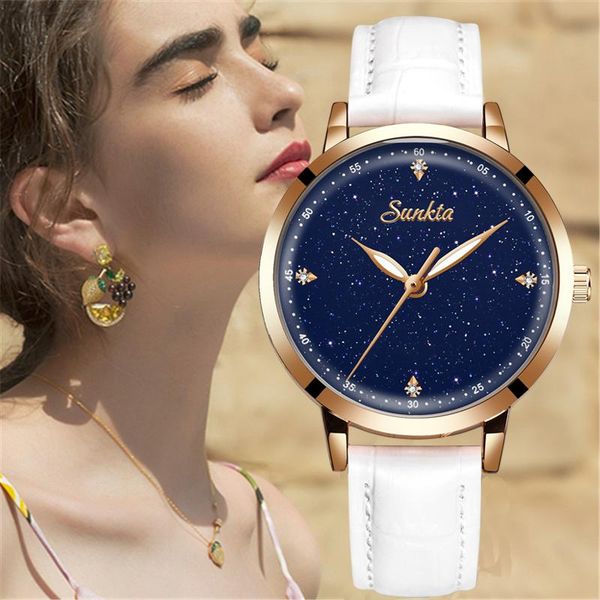 wristwatches sunkta leather watch women simple elegant fashion dress ladies watches casual quartz girls gift clock relogio feminino+box, Slivery;brown
wristwatches sunkta leather watch women simple elegant fashion dress ladies watches casual quartz girls gift clock relogio feminino+box, Slivery;brown