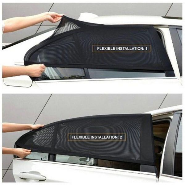 car sunshade 2x polyester rear side window mesh sun visor shade cover shield uv protector enhances privacy 54cmx92cm fits most model
car sunshade 2x polyester rear side window mesh sun visor shade cover shield uv protector enhances privacy 54cmx92cm fits most model
