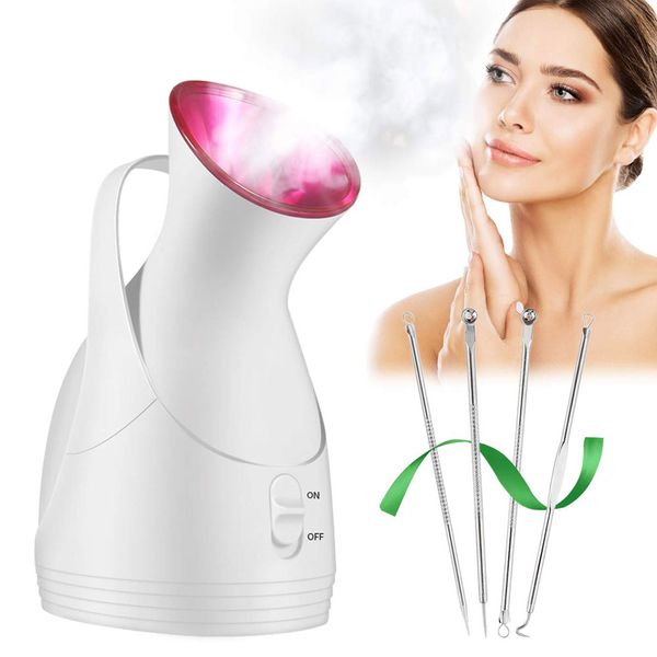 facial steamer face moisturizer nano ionic face steamer for home facial 105ml steam face sauna facial uv light humidifier
facial steamer face moisturizer nano ionic face steamer for home facial 105ml steam face sauna facial uv light humidifier