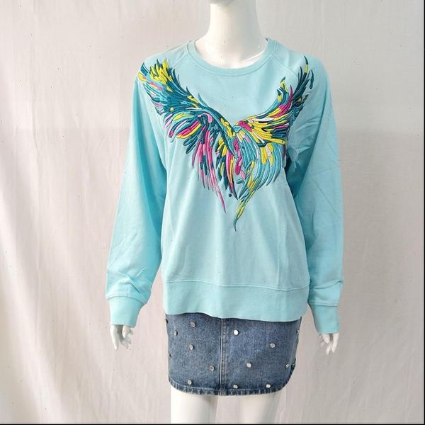 women hoodie autumn winter new womens cotton embroidered washed sweatshirt top, Black
women hoodie autumn winter new womens cotton embroidered washed sweatshirt top, Black