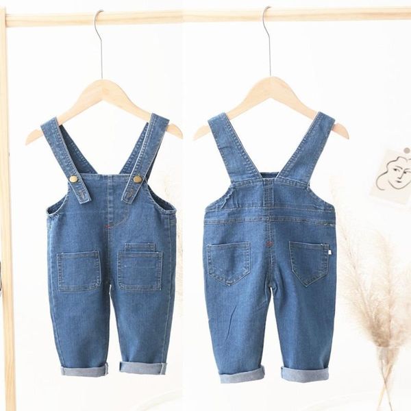 jumpsuits 2021 solid blue summer children kids little girls denim overalls boys jean cotton baby girl jumpsuit casual loose
jumpsuits 2021 solid blue summer children kids little girls denim overalls boys jean cotton baby girl jumpsuit casual loose