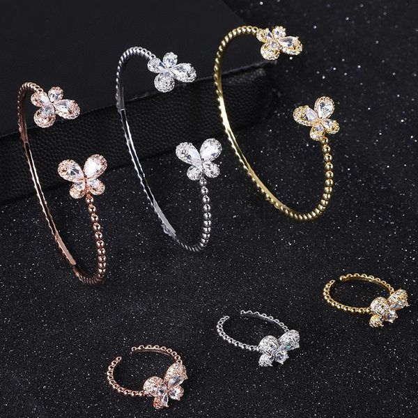 earrings & necklace eyer luxury elegant cubic zircon stackable 3 sets bangle rings for women wedding arabia bridal brincos para as mulheres, Silver
earrings & necklace eyer luxury elegant cubic zircon stackable 3 sets bangle rings for women wedding arabia bridal brincos para as mulheres, Silver