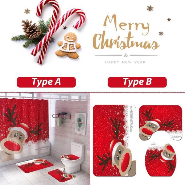 christmas shower curtain sets non-slip pedestal rugs toilet lid bath mat waterproof bathroom curtains bathroom dec high quality
christmas shower curtain sets non-slip pedestal rugs toilet lid bath mat waterproof bathroom curtains bathroom dec high quality