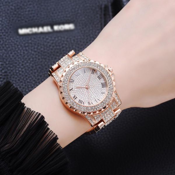 luxury rose gold bracelet watches for women stainless steel ladies hip hop quartz watch business clock relogio, Slivery;brown
luxury rose gold bracelet watches for women stainless steel ladies hip hop quartz watch business clock relogio, Slivery;brown