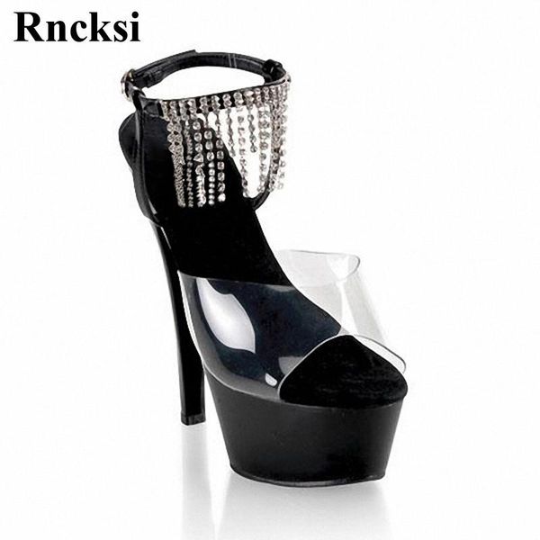 sandals rncksi tassel pole dance women high heel with platform party 15cm wedding dress shoes, Black
sandals rncksi tassel pole dance women high heel with platform party 15cm wedding dress shoes, Black
