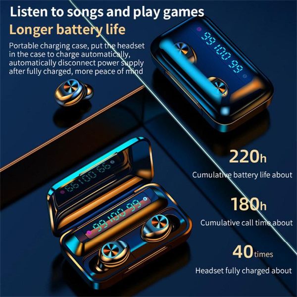 led wireless headphones tws bluetooth earphones stereo in-ear 2000mah charging box touch bluetooth headsets with mic for phone
led wireless headphones tws bluetooth earphones stereo in-ear 2000mah charging box touch bluetooth headsets with mic for phone