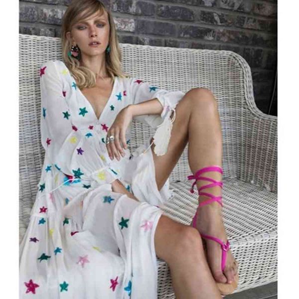 casual dresses summer women star embroidery loose bohemian v neck hippie boho people holiday long robe longue 5b2w, Black;gray
casual dresses summer women star embroidery loose bohemian v neck hippie boho people holiday long robe longue 5b2w, Black;gray