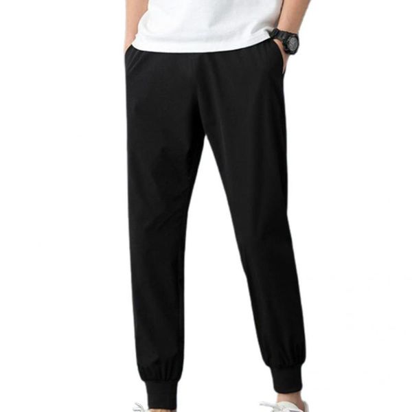 men's pants all match stylish ankle tied men loose casual pencil solid color male clothing, Black
men's pants all match stylish ankle tied men loose casual pencil solid color male clothing, Black