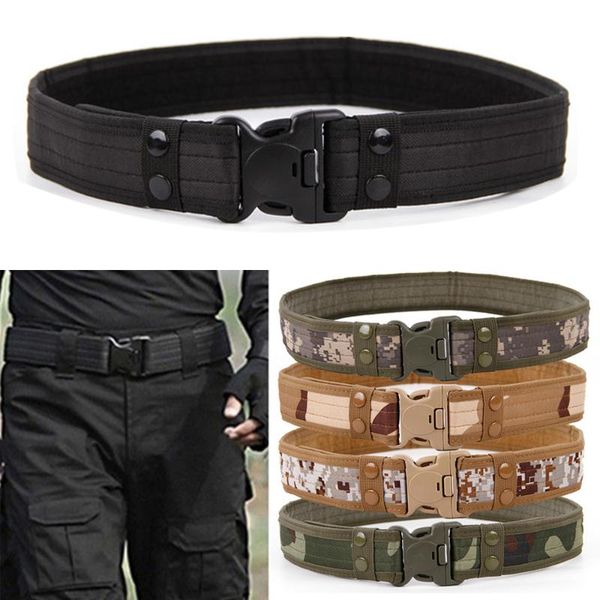 belts canvas fashion combat quick release tactical belt men camouflage outdoor waistband 130cm length, Black;brown
belts canvas fashion combat quick release tactical belt men camouflage outdoor waistband 130cm length, Black;brown