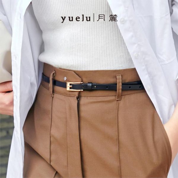 belts small belt female ins thunder layer leather fine contracted joker decorated with sweater dress, Black;brown
belts small belt female ins thunder layer leather fine contracted joker decorated with sweater dress, Black;brown