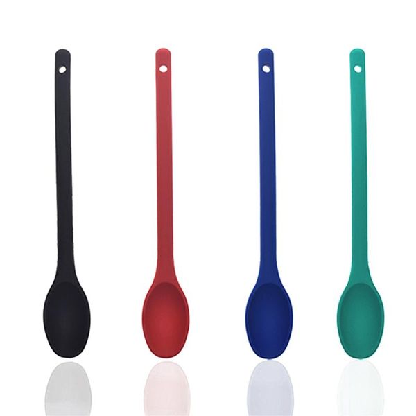 spoons 4 colors nonstick hanging heat resistant silicone mixing spoon stirring long handle restaurant kitchen dining room serving
spoons 4 colors nonstick hanging heat resistant silicone mixing spoon stirring long handle restaurant kitchen dining room serving