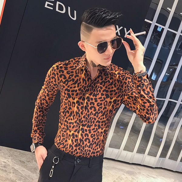 mode 2021 leopard social printing shirts for men long sleeve clothes simple night club thin tuxedo casual fit ropa hombre 69k1, White;black
mode 2021 leopard social printing shirts for men long sleeve clothes simple night club thin tuxedo casual fit ropa hombre 69k1, White;black