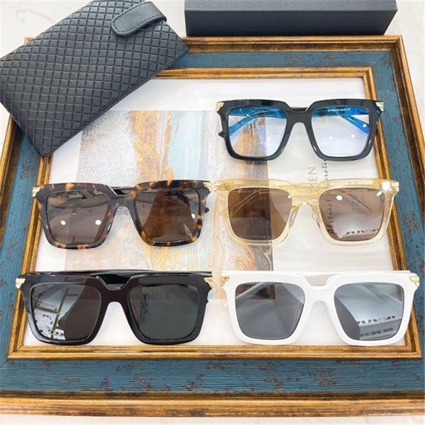 21 new net red same women's large frame concave shape bv1005 uv proof men's sunglasses, White;black
21 new net red same women's large frame concave shape bv1005 uv proof men's sunglasses, White;black