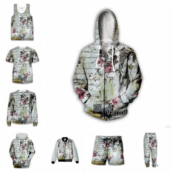 men's tracksuits fashion men women victorian flowers 3d full print hoodies harajuku zipper pullover sweatshirt casual tracksuit j07, Gray
men's tracksuits fashion men women victorian flowers 3d full print hoodies harajuku zipper pullover sweatshirt casual tracksuit j07, Gray