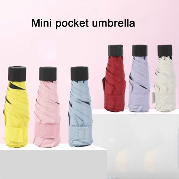 umbrellas mini rainy pocket umbrella folding sun parasol foldable candy color travel rain gear
umbrellas mini rainy pocket umbrella folding sun parasol foldable candy color travel rain gear