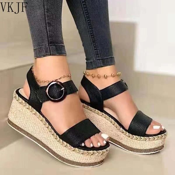 sandals summer buckle ladies fish mouth fashion high heels platform open toe women, Black
sandals summer buckle ladies fish mouth fashion high heels platform open toe women, Black