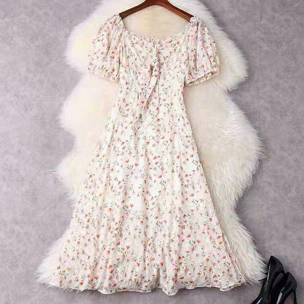 party dresses designer fashion summer dress 2021 women puff sleeve flower frock belt elegant, White;black
party dresses designer fashion summer dress 2021 women puff sleeve flower frock belt elegant, White;black