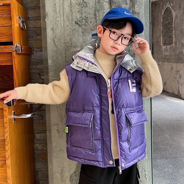 waistcoat boys thick warm vest blue purple hooded zipper cotton autumn and winter down sleeveless jacket 5-14 year, Camo
waistcoat boys thick warm vest blue purple hooded zipper cotton autumn and winter down sleeveless jacket 5-14 year, Camo