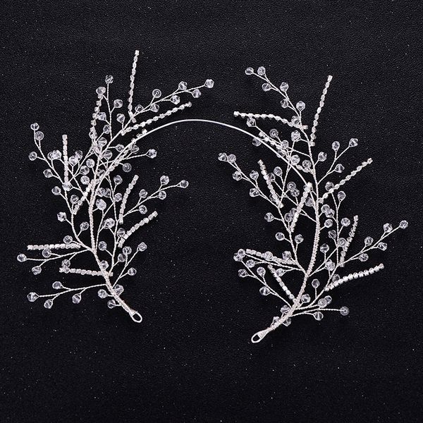 trendy silver color headdress wedding crystal hair accessories rhinestone headband bridal hair ornaments headband handmade tiaradio chan con, White;golden
trendy silver color headdress wedding crystal hair accessories rhinestone headband bridal hair ornaments headband handmade tiaradio chan con, White;golden