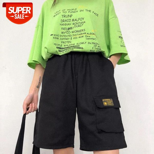 2020 summer new causal short pants women black color high waist knee length pants western style vintage cargo pants streetwear #oh3b, Black;white
2020 summer new causal short pants women black color high waist knee length pants western style vintage cargo pants streetwear #oh3b, Black;white