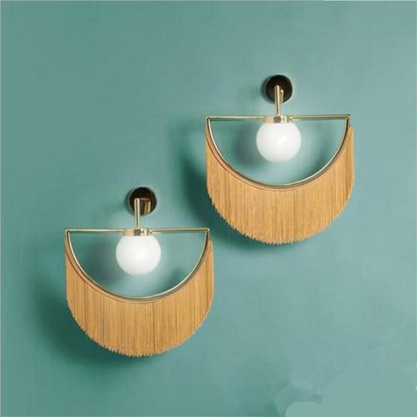 wall lamp post-modern fashion designer tassel led for foyer bed room aisle decor porch light 1920
wall lamp post-modern fashion designer tassel led for foyer bed room aisle decor porch light 1920