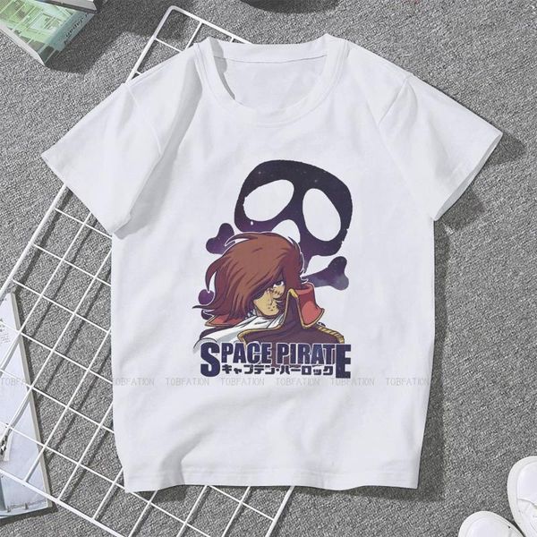 women's t-shirt space pirate women shirts cpatain harlock plus size korean stylet-shirt harajuku vintage female clothing, White
women's t-shirt space pirate women shirts cpatain harlock plus size korean stylet-shirt harajuku vintage female clothing, White