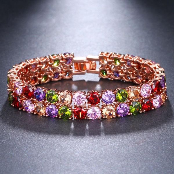 link, chain ekopdee 2021 multi color zircon wide bracelet for women charm cubic zirconia bracelets female wedding jewelry, Black
link, chain ekopdee 2021 multi color zircon wide bracelet for women charm cubic zirconia bracelets female wedding jewelry, Black