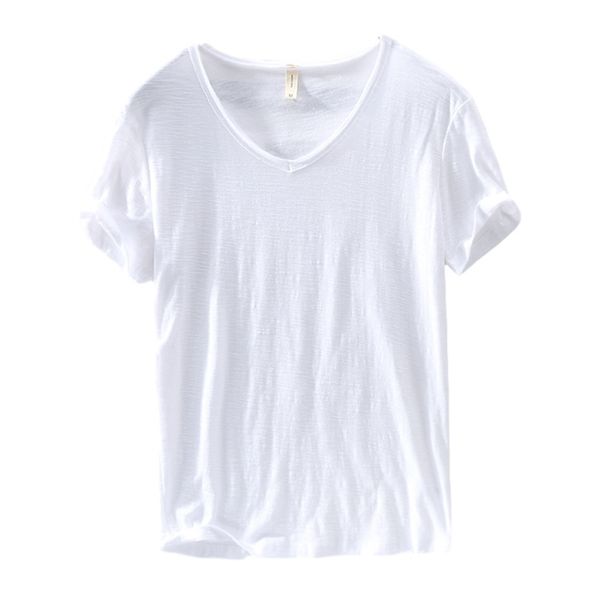 seller t shirts men short sleeve 100%pure cotton v-neck casual solid white tee male basic tshirts clothing 220302, White;black
seller t shirts men short sleeve 100%pure cotton v-neck casual solid white tee male basic tshirts clothing 220302, White;black