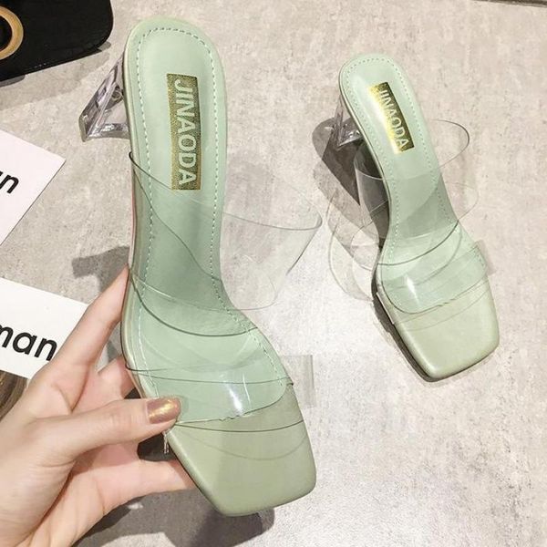 slippers sweet fashion woman sandals summer beach transparent pvc clear square toe slides size zapatillas mujer casa, Black
slippers sweet fashion woman sandals summer beach transparent pvc clear square toe slides size zapatillas mujer casa, Black