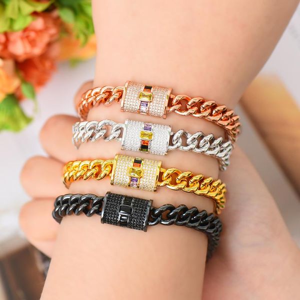 bangle brand famous geometric trendy chain bracelet zirconia for women wedding engagement party dubai 2021, Black
bangle brand famous geometric trendy chain bracelet zirconia for women wedding engagement party dubai 2021, Black