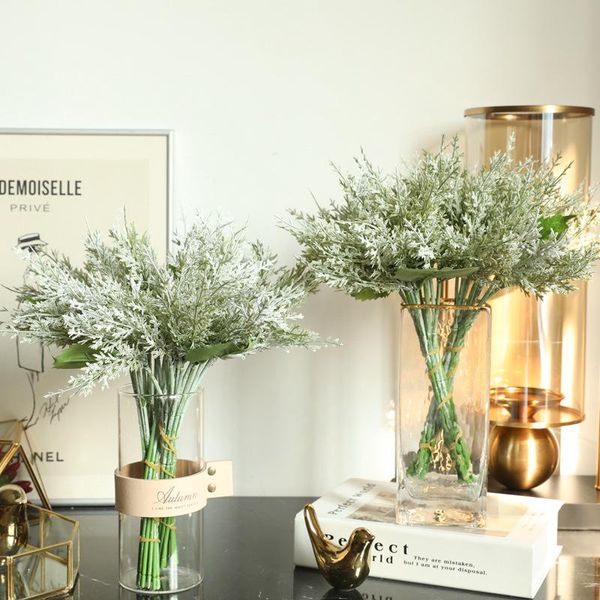 decorative flowers & wreaths 1 bouquet eucalyptus plastic artificial green plants grass flower plant wedding home decoration table decors
decorative flowers & wreaths 1 bouquet eucalyptus plastic artificial green plants grass flower plant wedding home decoration table decors