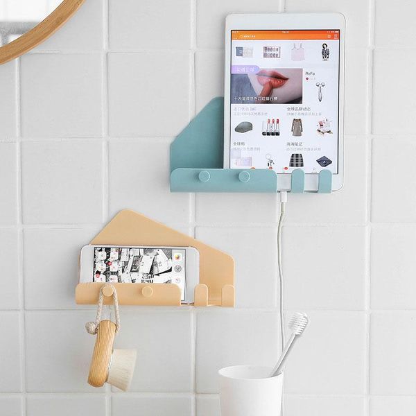 storage rack kitchenware storage racks wall-mounted phone charging holders practical kitchen self-sticker organizer shelf
storage rack kitchenware storage racks wall-mounted phone charging holders practical kitchen self-sticker organizer shelf