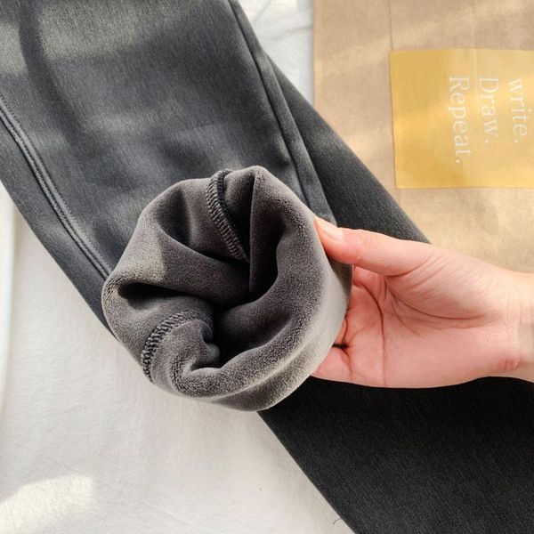 autumn winter new fund adds downy jeans female tall waist shows thin straight tube pants loose radish pants casual halon, Blue
autumn winter new fund adds downy jeans female tall waist shows thin straight tube pants loose radish pants casual halon, Blue