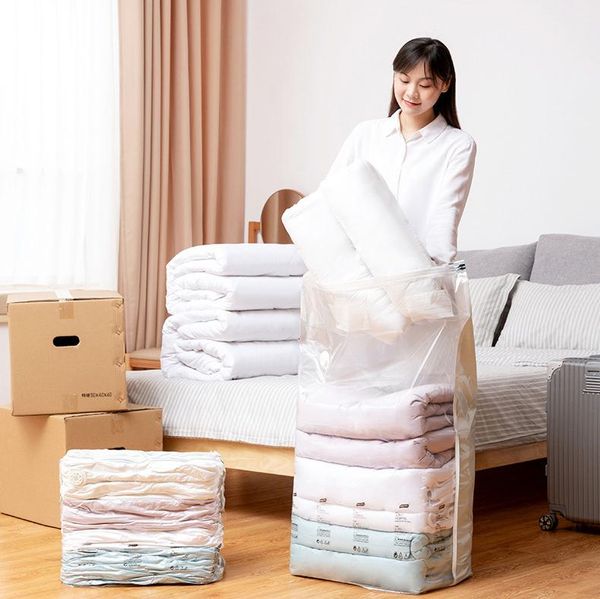 storage bags 3d vacuum seal bag reusable for clothes, quilts, pillows, space saver travel compression
storage bags 3d vacuum seal bag reusable for clothes, quilts, pillows, space saver travel compression