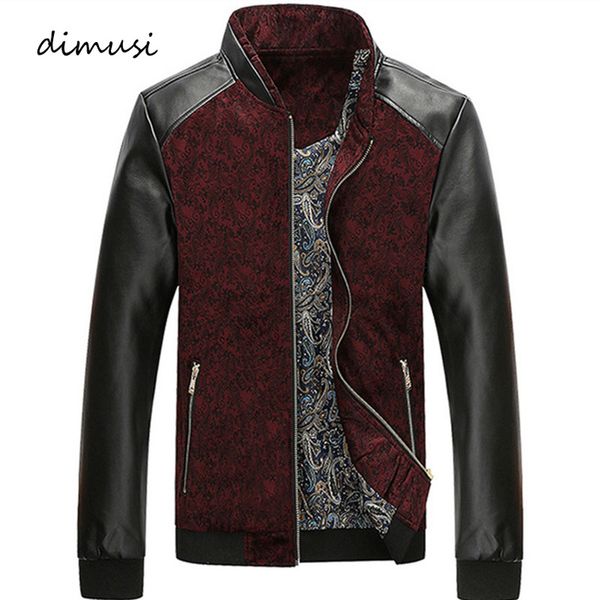men's bomber jacket casual male outwear windbreaker coats fashion slim fit leather sleeve baseball jackets mens clothing kg-317, Black;brown
men's bomber jacket casual male outwear windbreaker coats fashion slim fit leather sleeve baseball jackets mens clothing kg-317, Black;brown