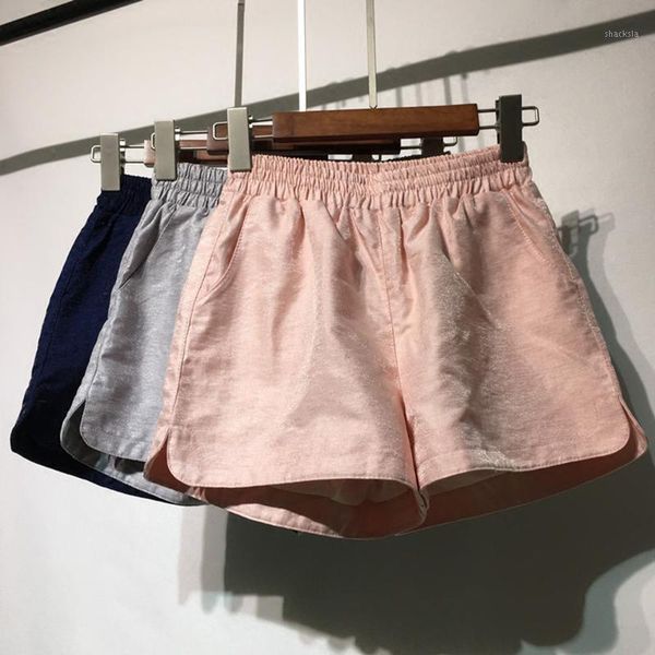 cotton linen women shorts summer thin high waisted vintage wid leg all match female women's, White;black
cotton linen women shorts summer thin high waisted vintage wid leg all match female women's, White;black