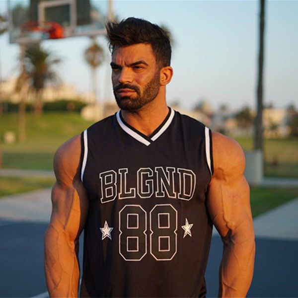 men' tank 2021 sports basketball vest summer fitness running sleeveless t-shirt quick-drying uniform, White;black
men' tank 2021 sports basketball vest summer fitness running sleeveless t-shirt quick-drying uniform, White;black
