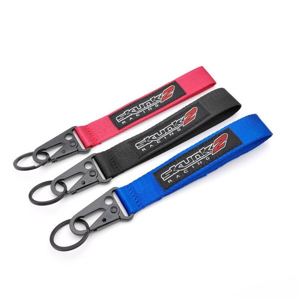 keychains skunk2 racing emblem key chain ring nylon cloth material embroidery holder for jdm culture lovers, Silver
keychains skunk2 racing emblem key chain ring nylon cloth material embroidery holder for jdm culture lovers, Silver