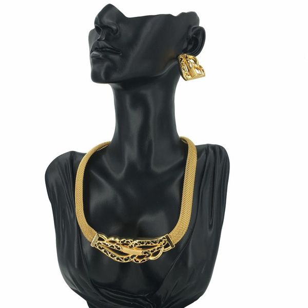 earrings & necklace mejewelry gold color zinc alloy jewelry set for women wedding fashion bracelet sets dress accessories, Silver
earrings & necklace mejewelry gold color zinc alloy jewelry set for women wedding fashion bracelet sets dress accessories, Silver