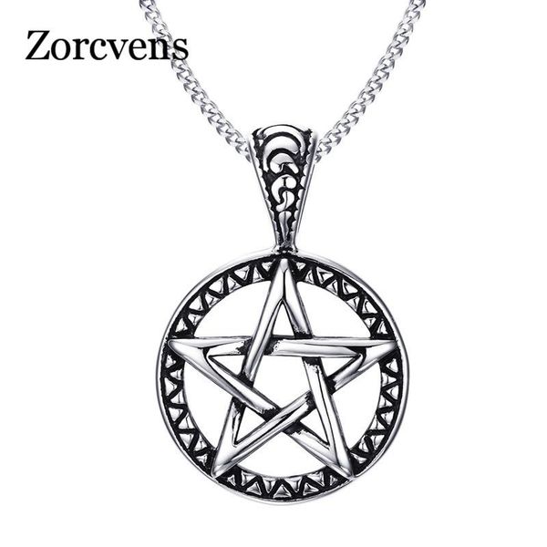 pendant necklaces modyle 2021 vintage jewelry pentagram pentacle pagan wiccan witch gothic pewter necklace for men woman, Silver
pendant necklaces modyle 2021 vintage jewelry pentagram pentacle pagan wiccan witch gothic pewter necklace for men woman, Silver